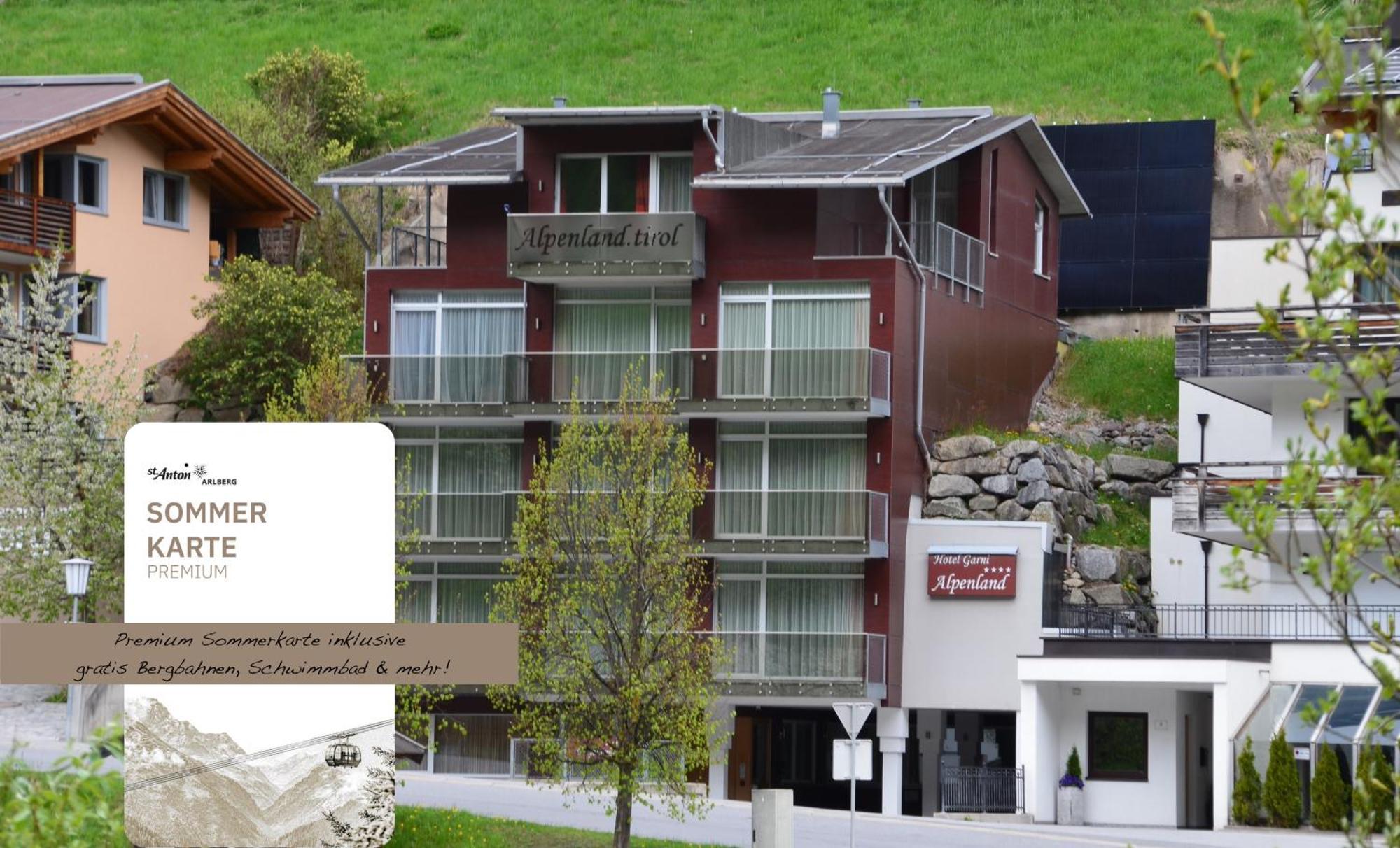 Hotel Alpenland Sankt Anton am Arlberg Esterno foto